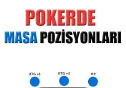 Poker oynarken masadaki konumunuz önemli mi ? Bu konuda tüm merak edilen noktaları yazımızda açıkladık.