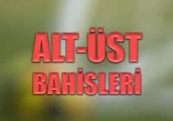 Yeni başlayanlar için alt üst bahis stratejisi